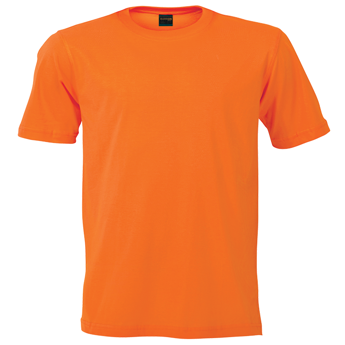 145g Barron Crew Neck T-Shirt  Orange / 3XL / 