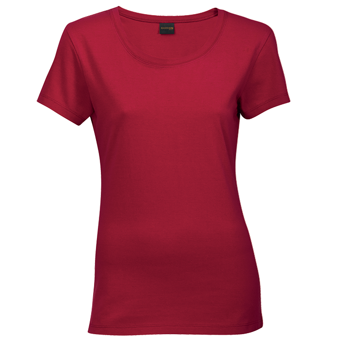 160g Creativeess Ladies T-Shirt Red / SML / Regular - T-Shirts