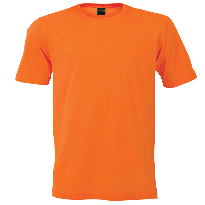 160g Barron Crew Neck T-Shirt  Orange / LAR / 