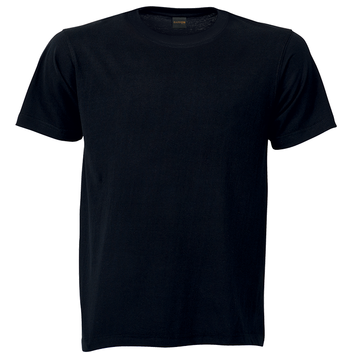 170gsm Creative Cotton Round-Neck T-Shirt Black / LAR / Regular - T-Shirts