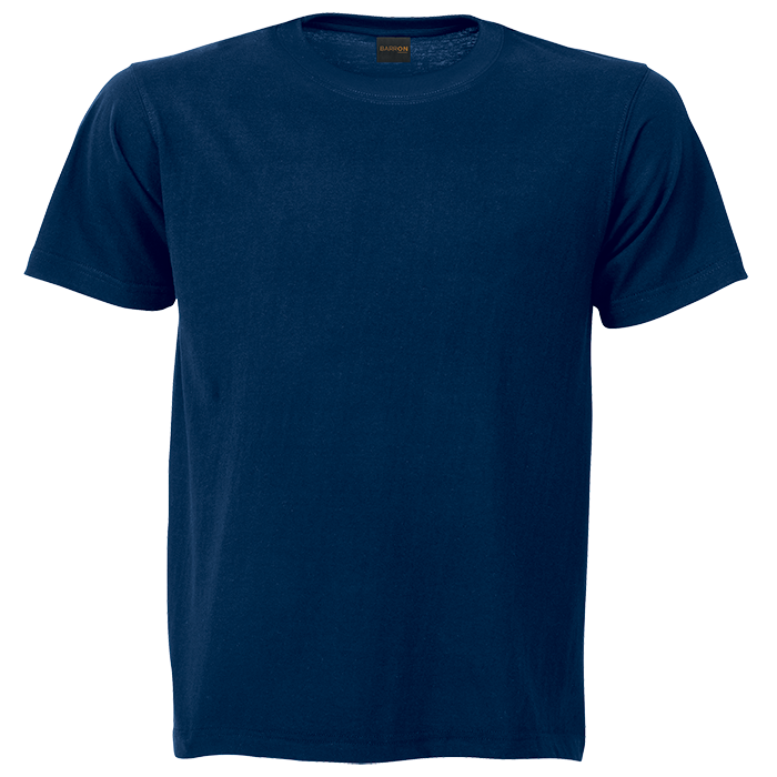 170gsm Creative Cotton Round-Neck T-Shirt Navy / LAR / Regular - T-Shirts