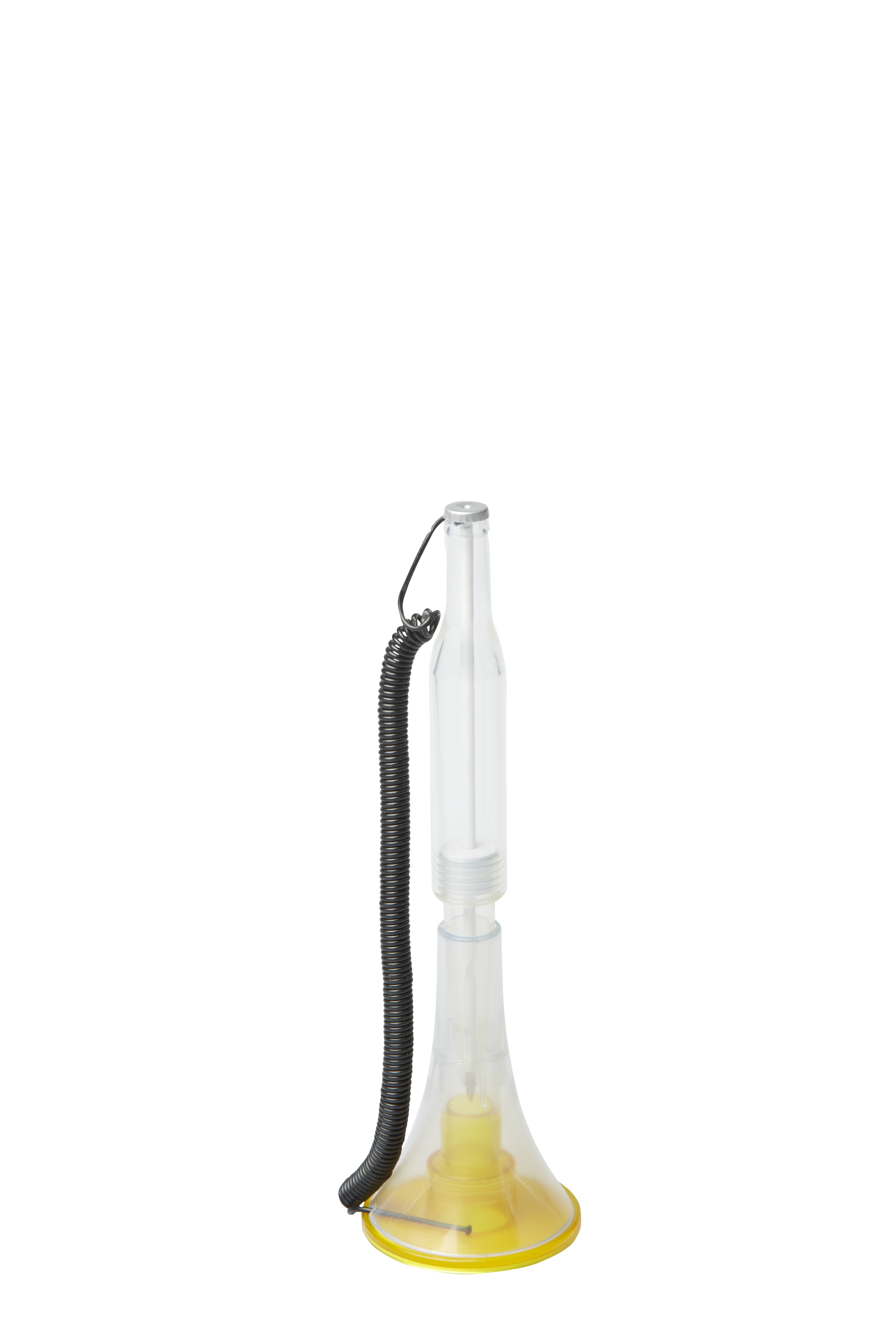 Bottle Shaped Standing Plastic Pen