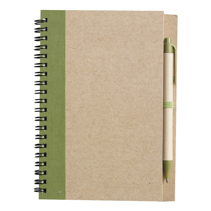 BF2715 - Recycled Spiral Notebook and Pen