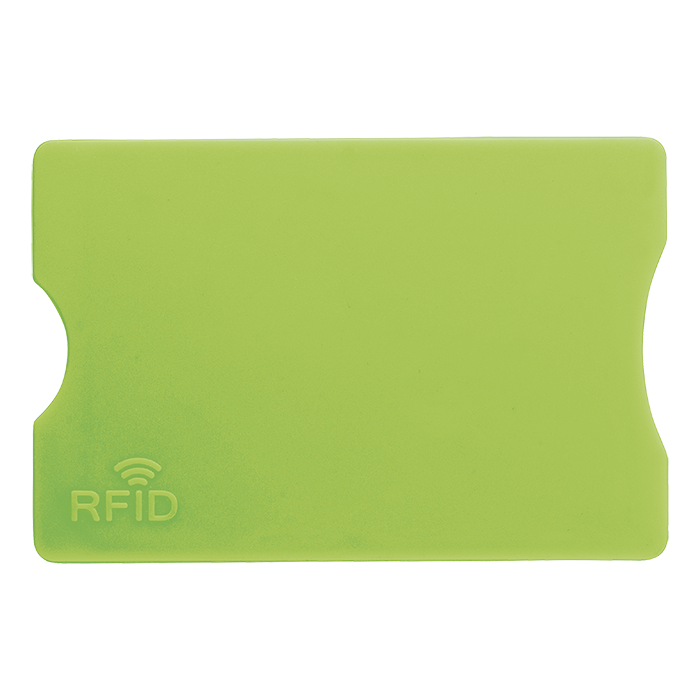 Plastic Card Holder with RFID Protection