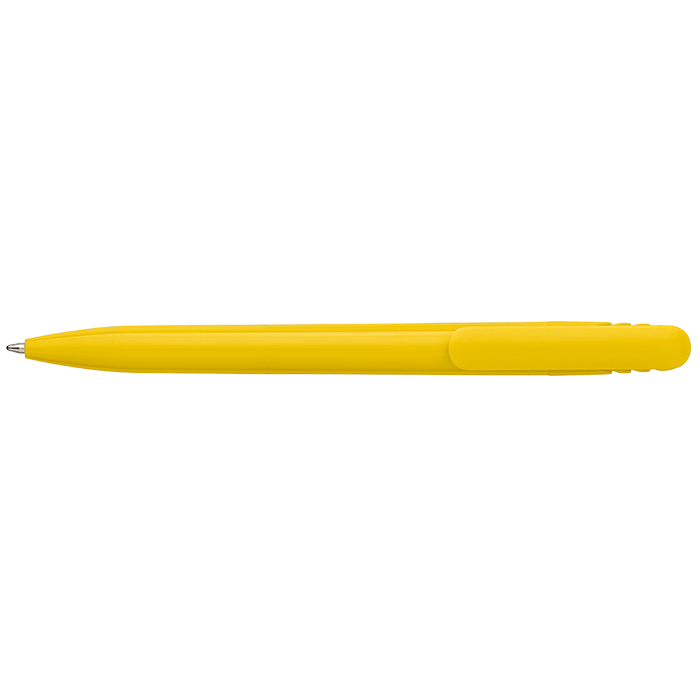 Solid Colour Ballpoint Pen with Matching Coloured Clip