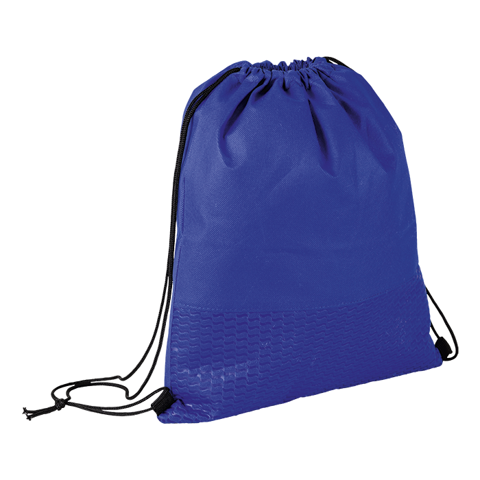 Wave Design Drawstring Bag Non-Woven