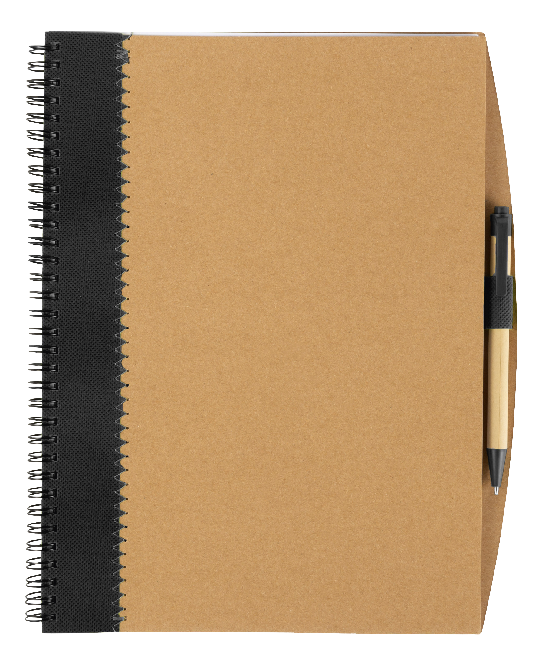 Recycled Cardboard Notebook With Pen