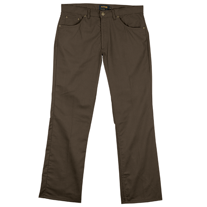 5 Pocket Chino  Timber / 28 / Regular - Bottoms