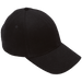 6 Panel Brushed Cotton Cap  Black / STD / Regular - 