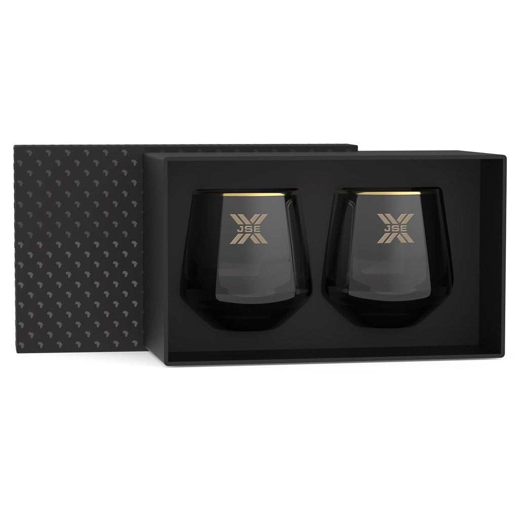 Afrique Dusk Whiskey Glass Set