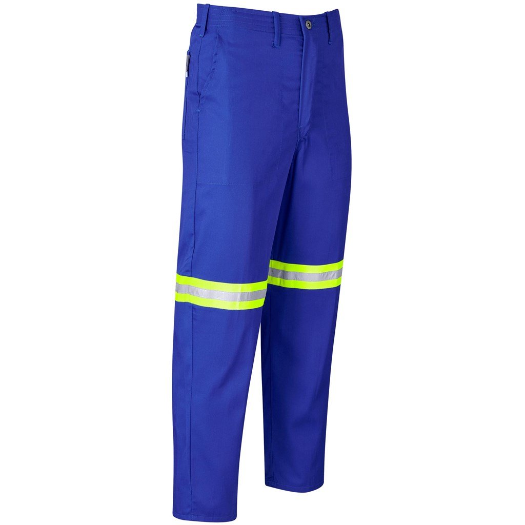 Trade Polycotton Pants - Reflective Legs - Yellow Tape