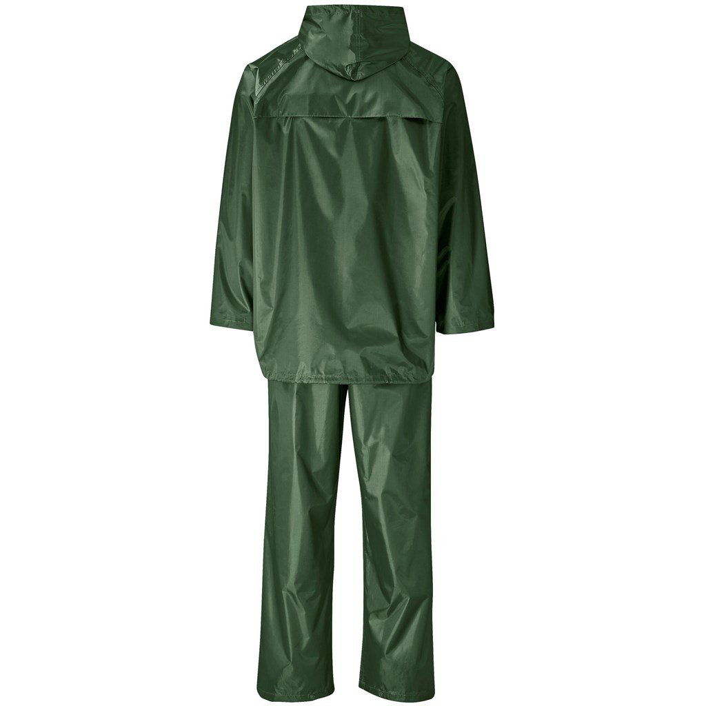 Weather Polyester and PVC Rain suit