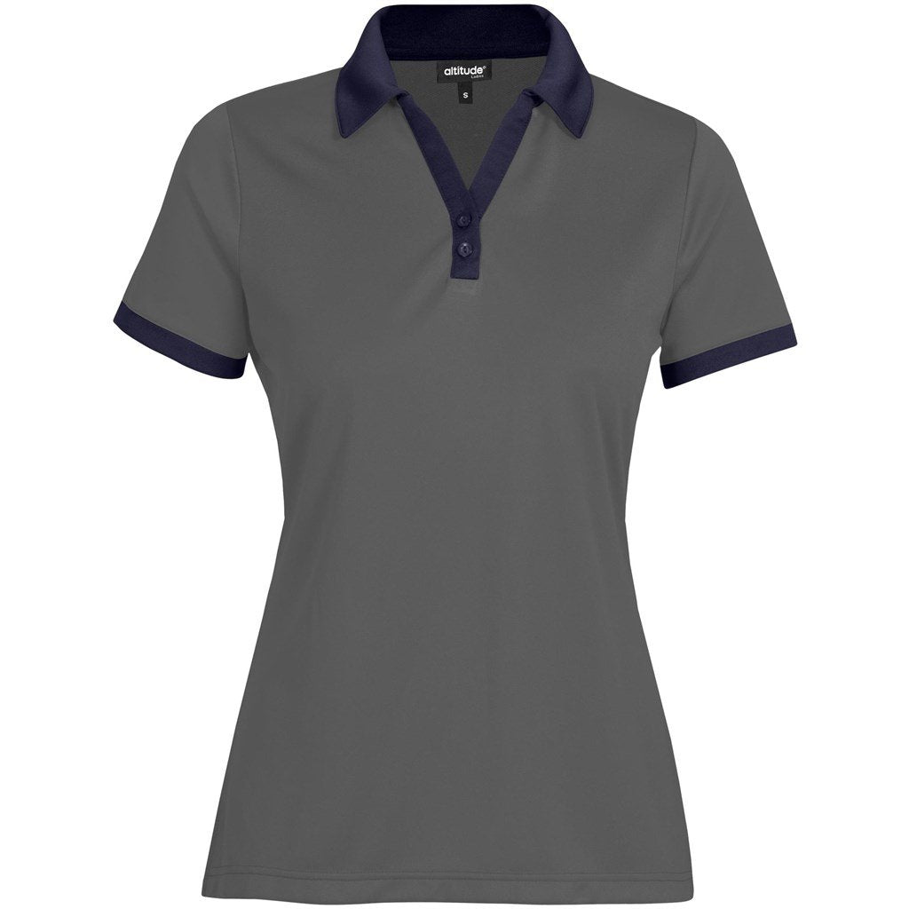 Ladies Bridgewater Golf Shirt  - Black