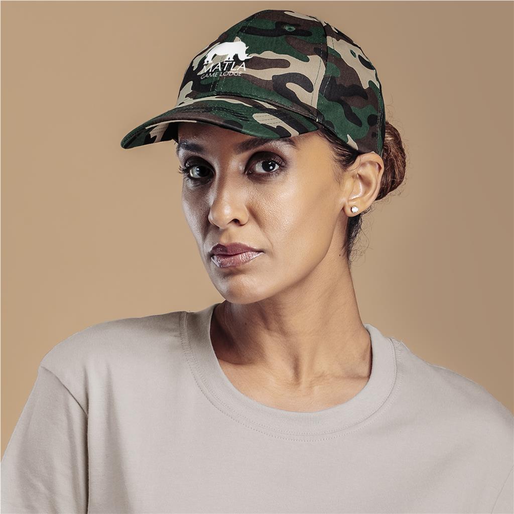 Wilderness Camouflage Cap - 6 Panel