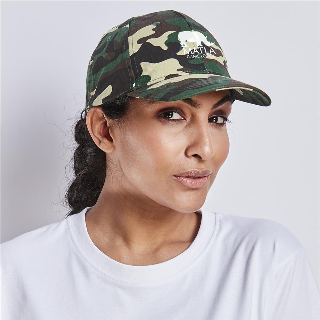 Wilderness Camouflage Cap - 6 Panel