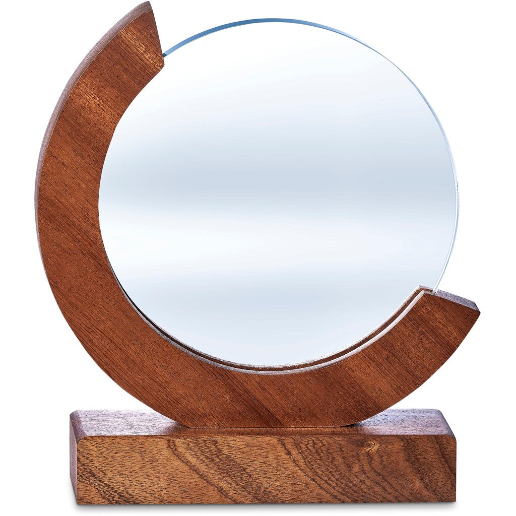Reverence Achievement Award - Premium Optical Glass and Wood