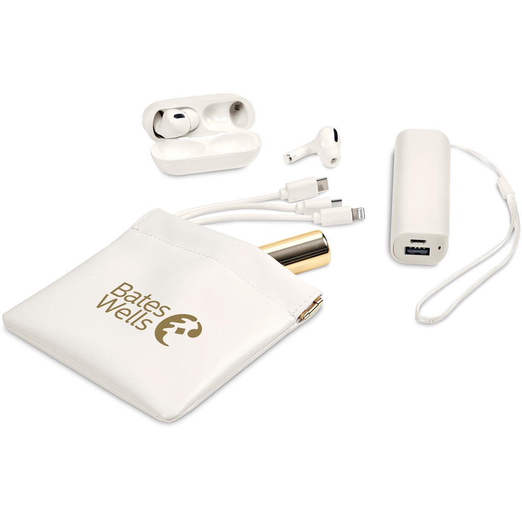 Plush PU Tech & Accessory Pouch