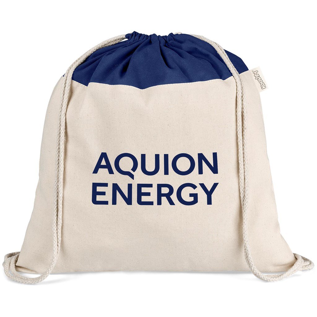 Dominica Jumbo Cotton Drawstring Bag