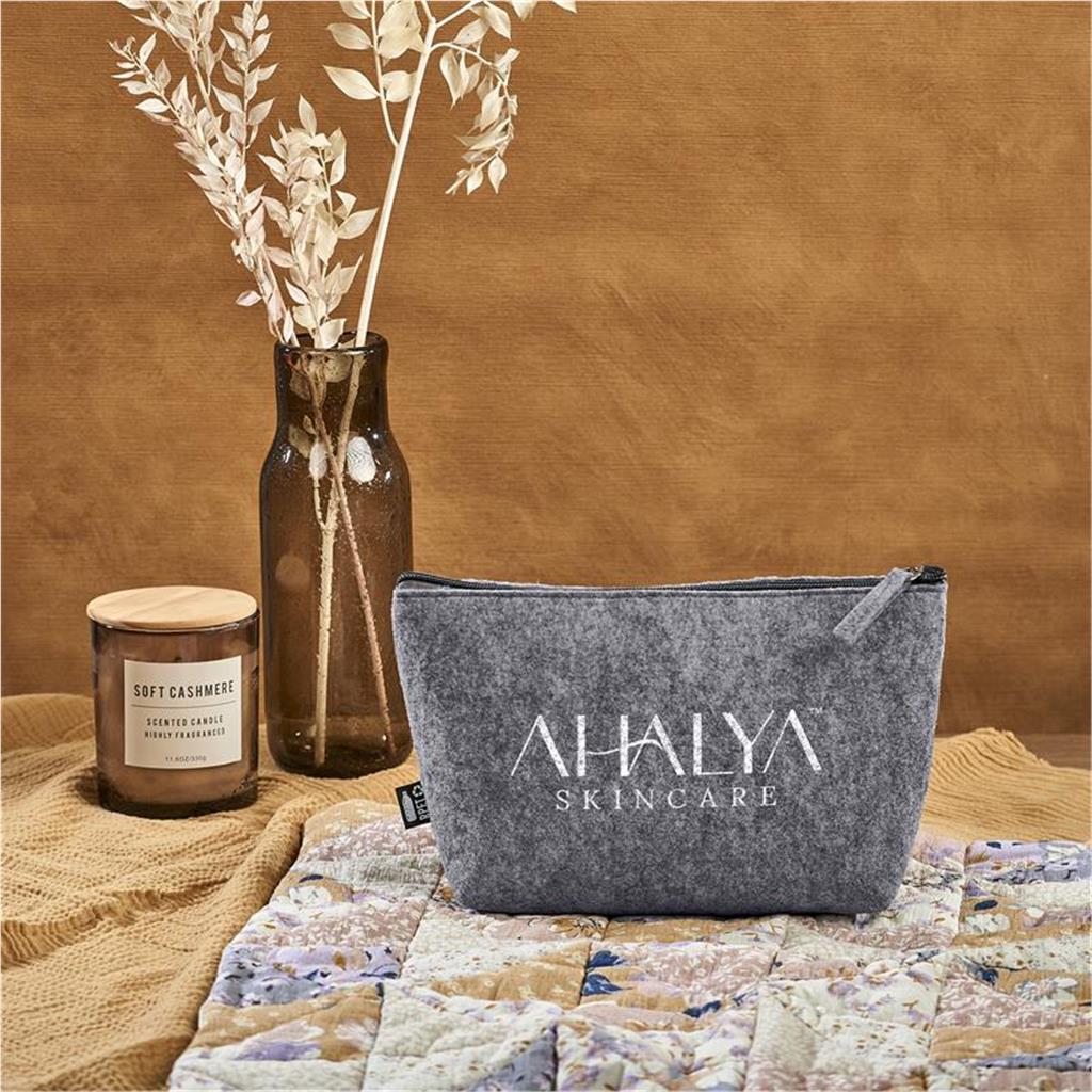 Kesho Recycled PET Felt Accessory Bag