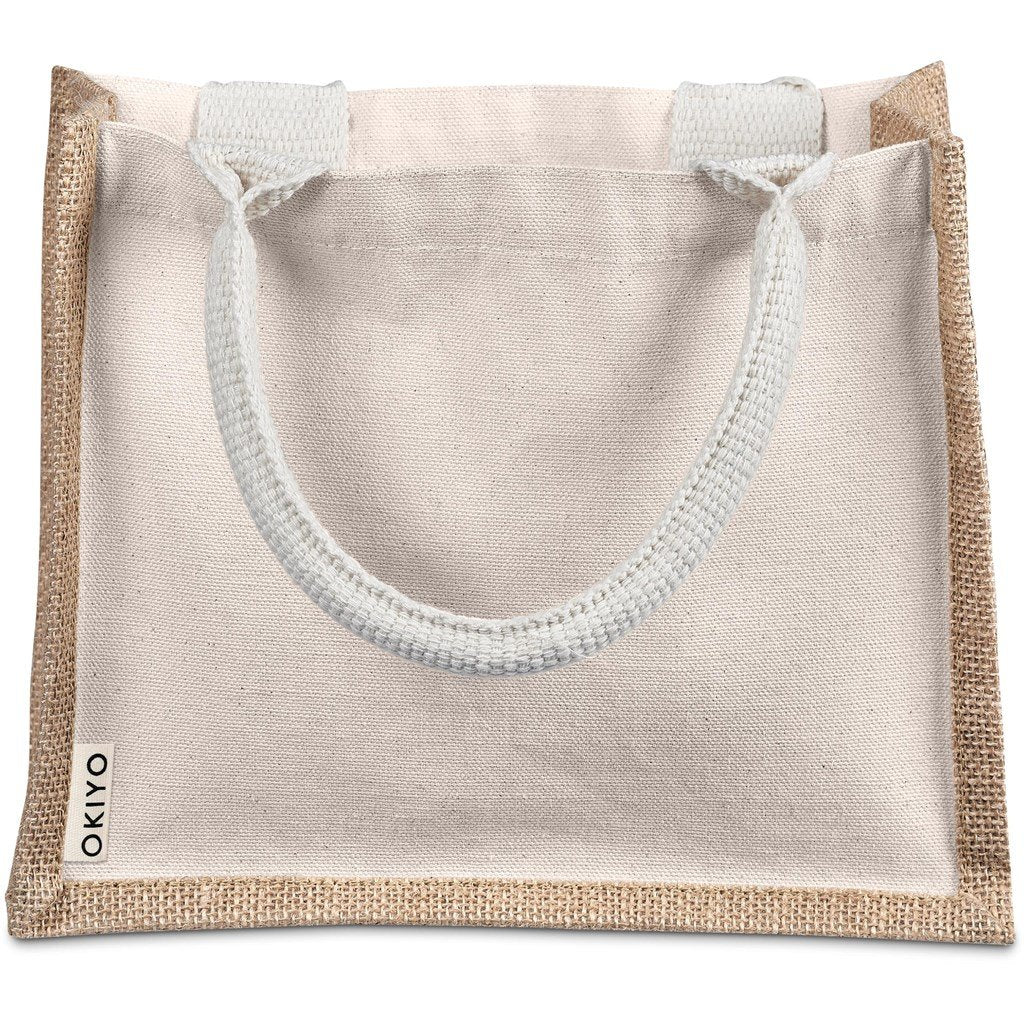 Chinsai Mini Jute & Cotton Gift Bag