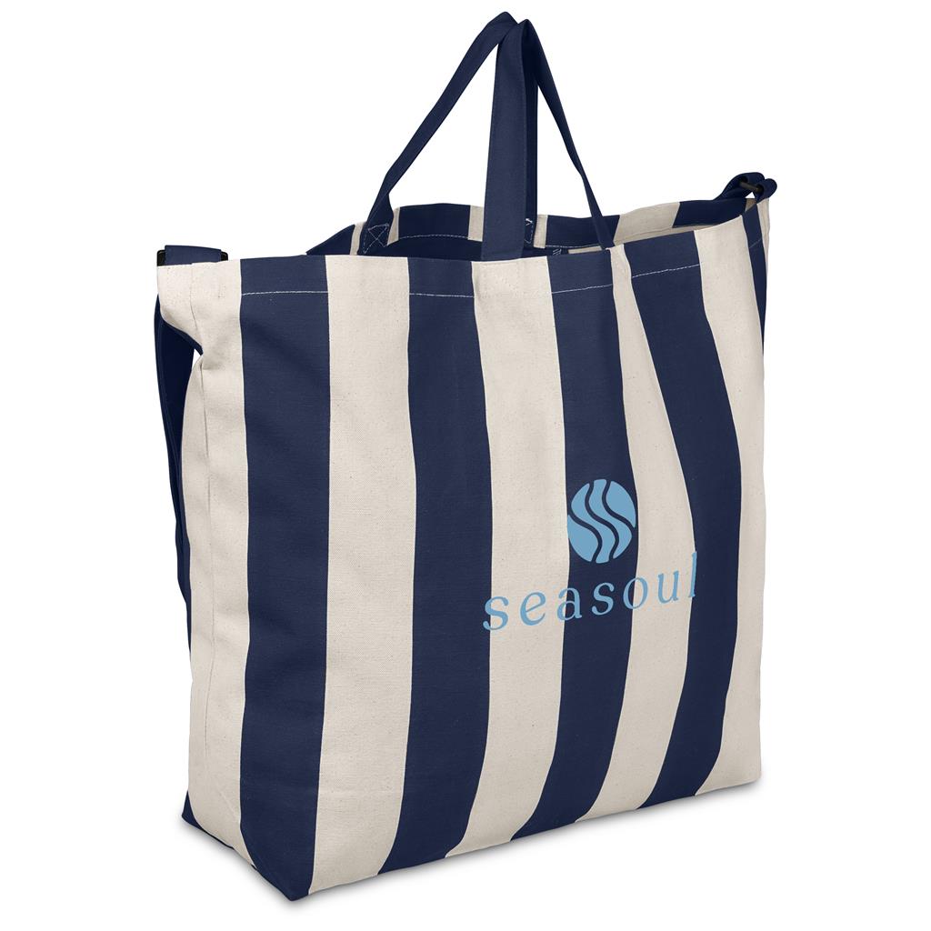 Natsuri Recycled Canvas Large Beach Bag