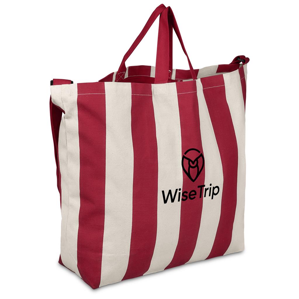 Natsuri Recycled Canvas Large Beach Bag