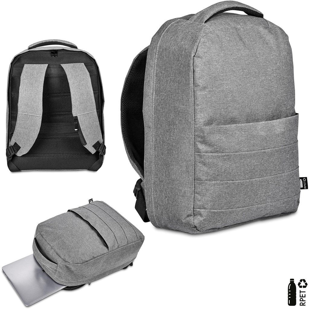 Tallinn Anti-Theft Recycled PET Laptop Backpack