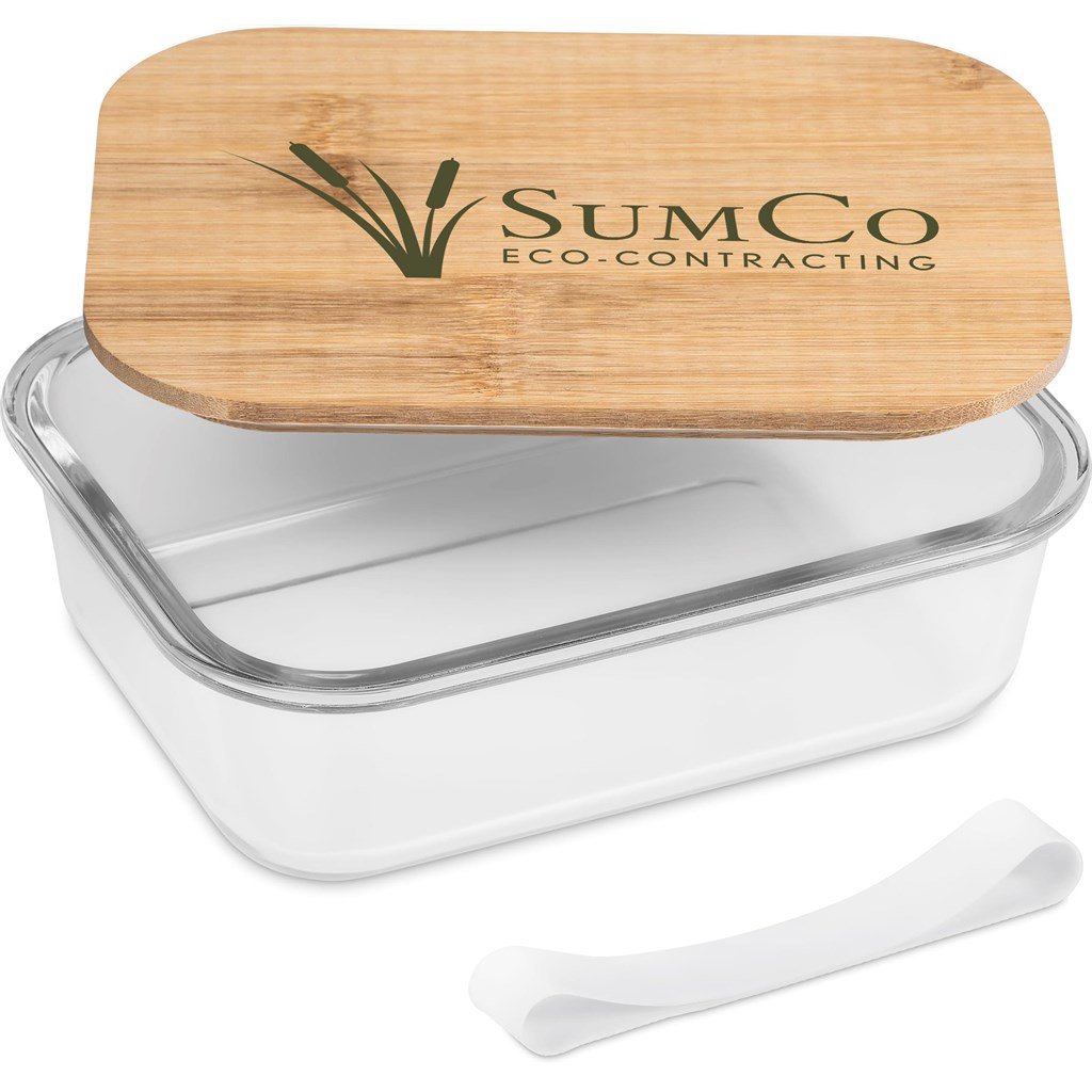 Moshi Glass & Bamboo Lunch Box