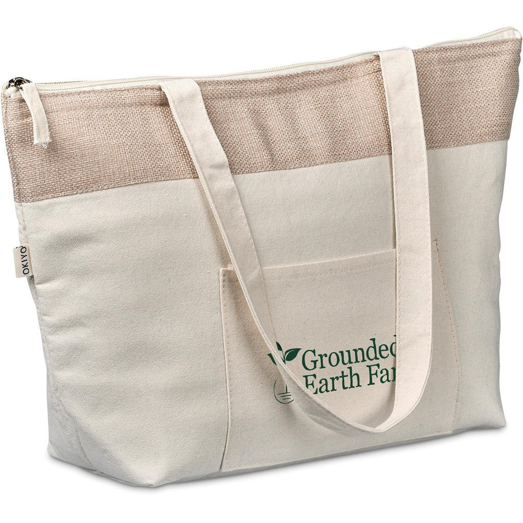 Arshi Cotton & Jute 12 Can Lunch Cooler