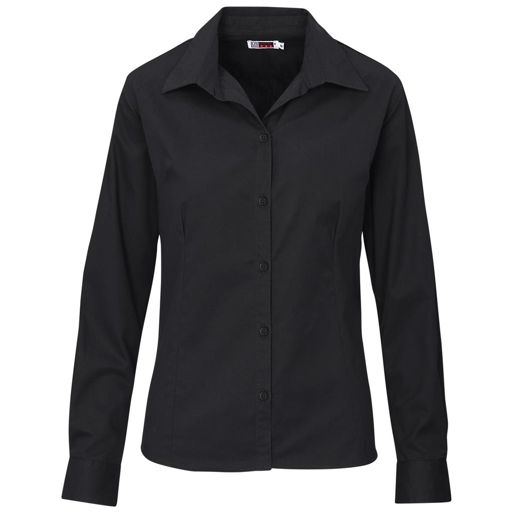 Ladies Long Sleeve Cotton Twill Moderna Shirt