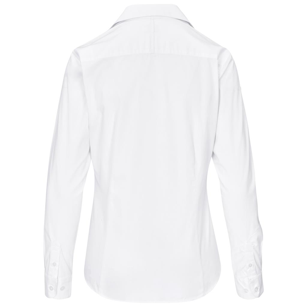 Ladies Long Sleeve Cotton Twill Moderna Shirt