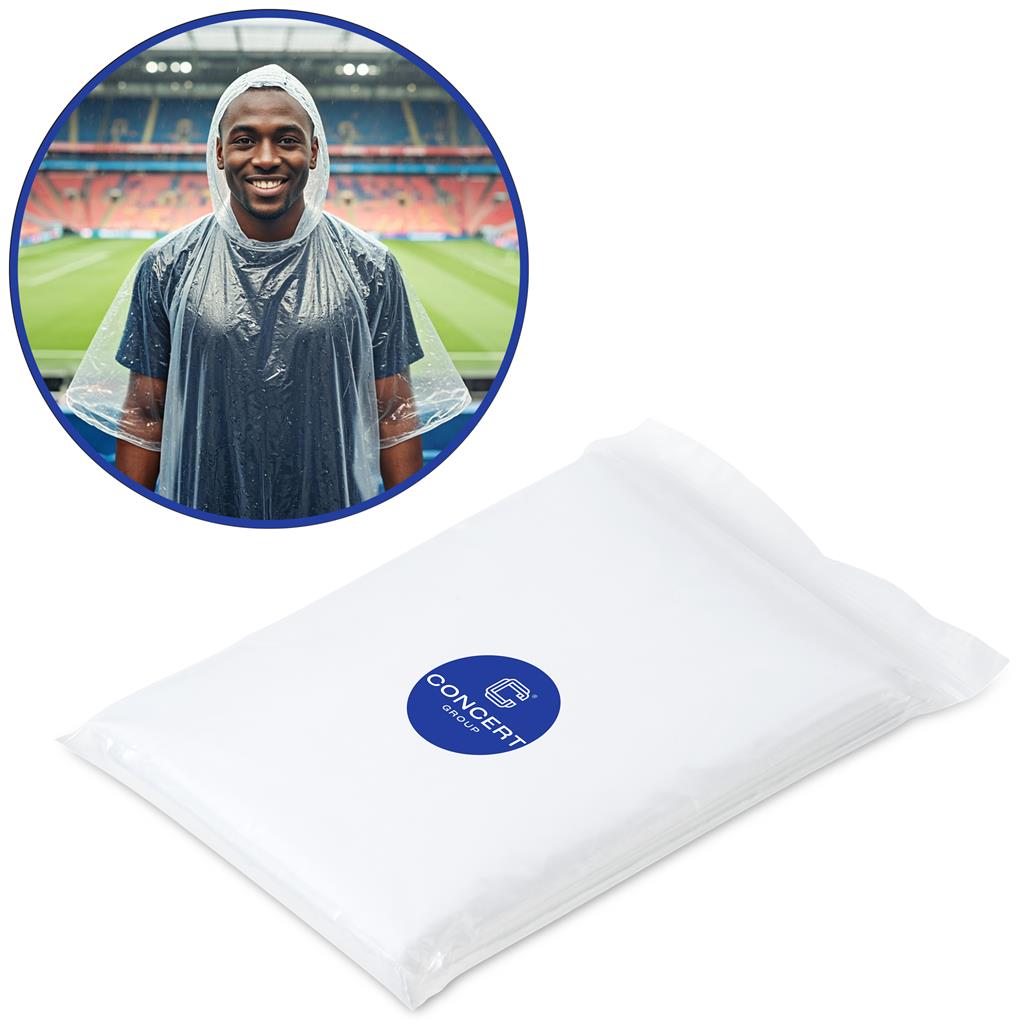 Downpour Emergency Rain Poncho