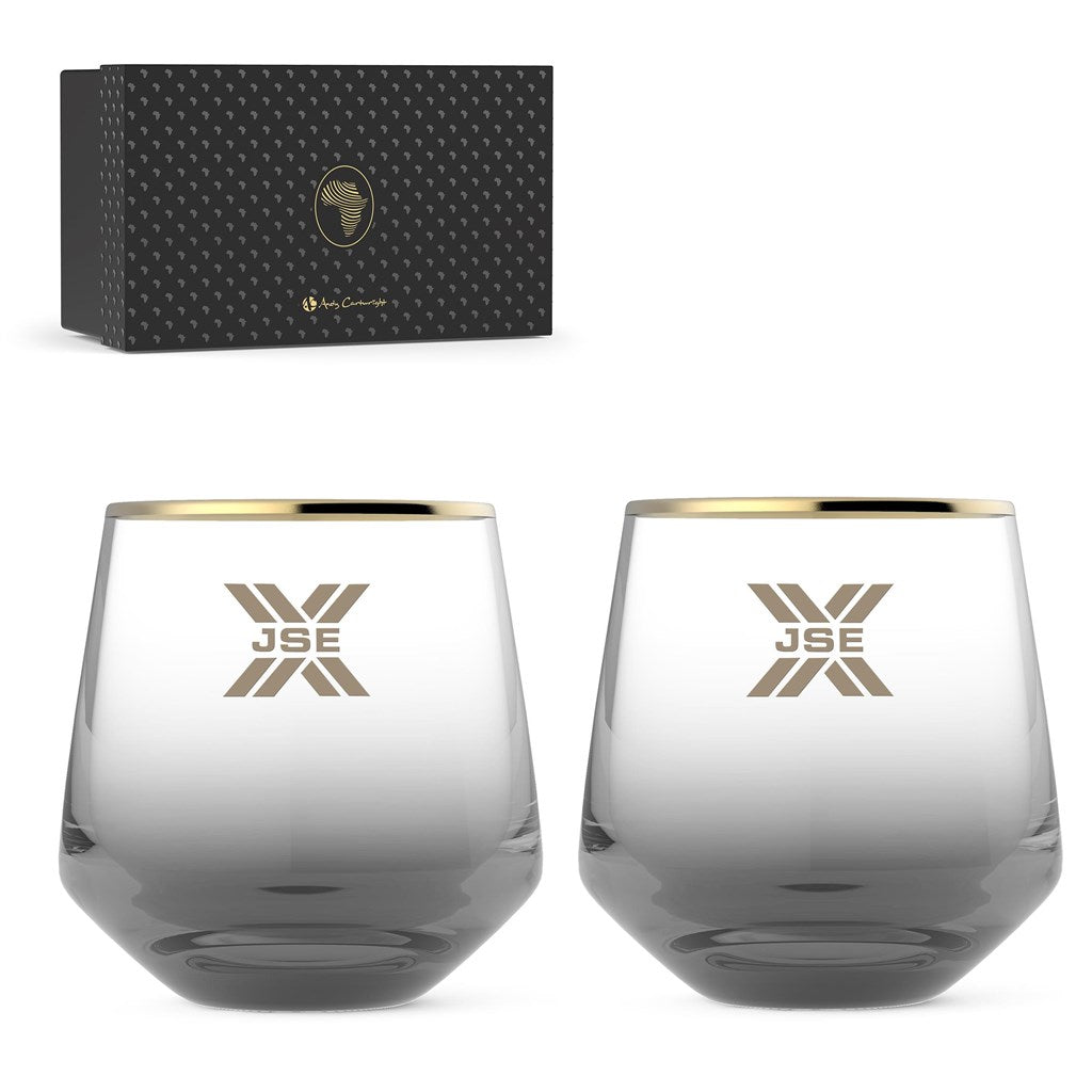 Afrique Dusk Whiskey Glass Set
