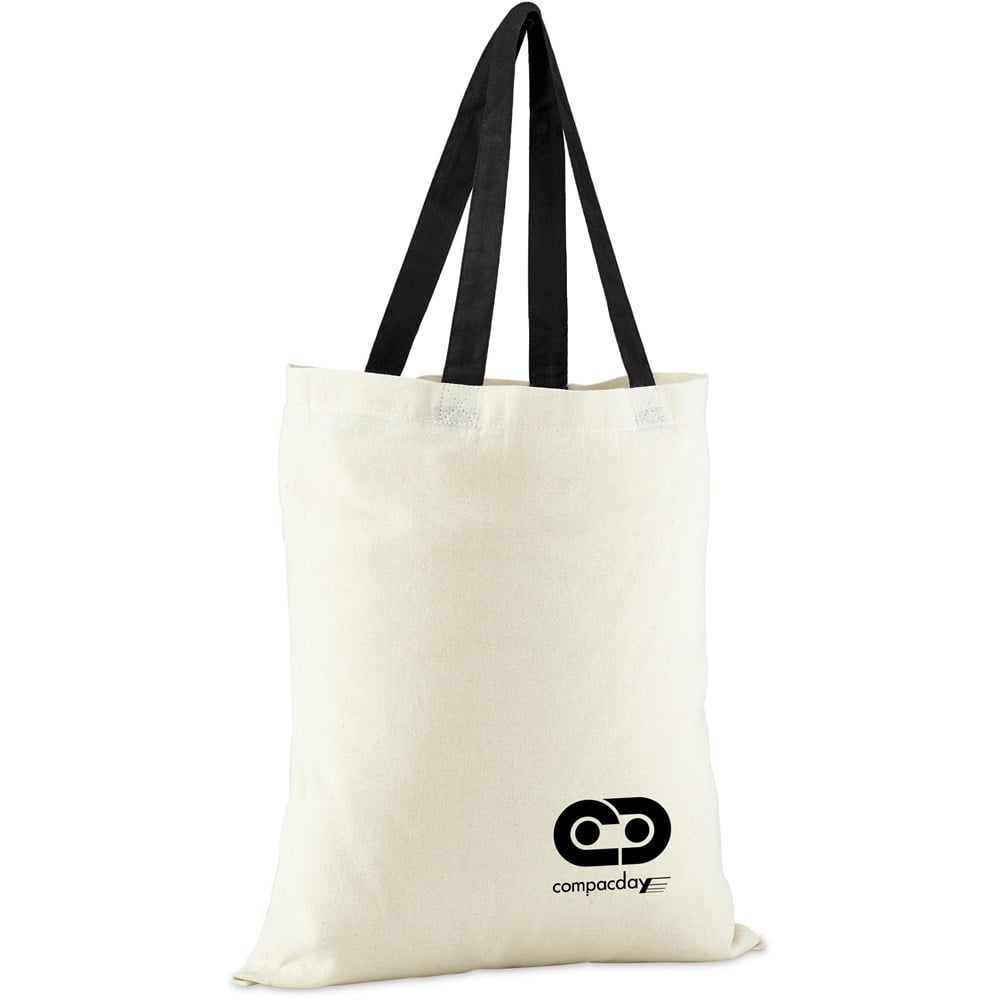 Tide Cotton Shopper - Black