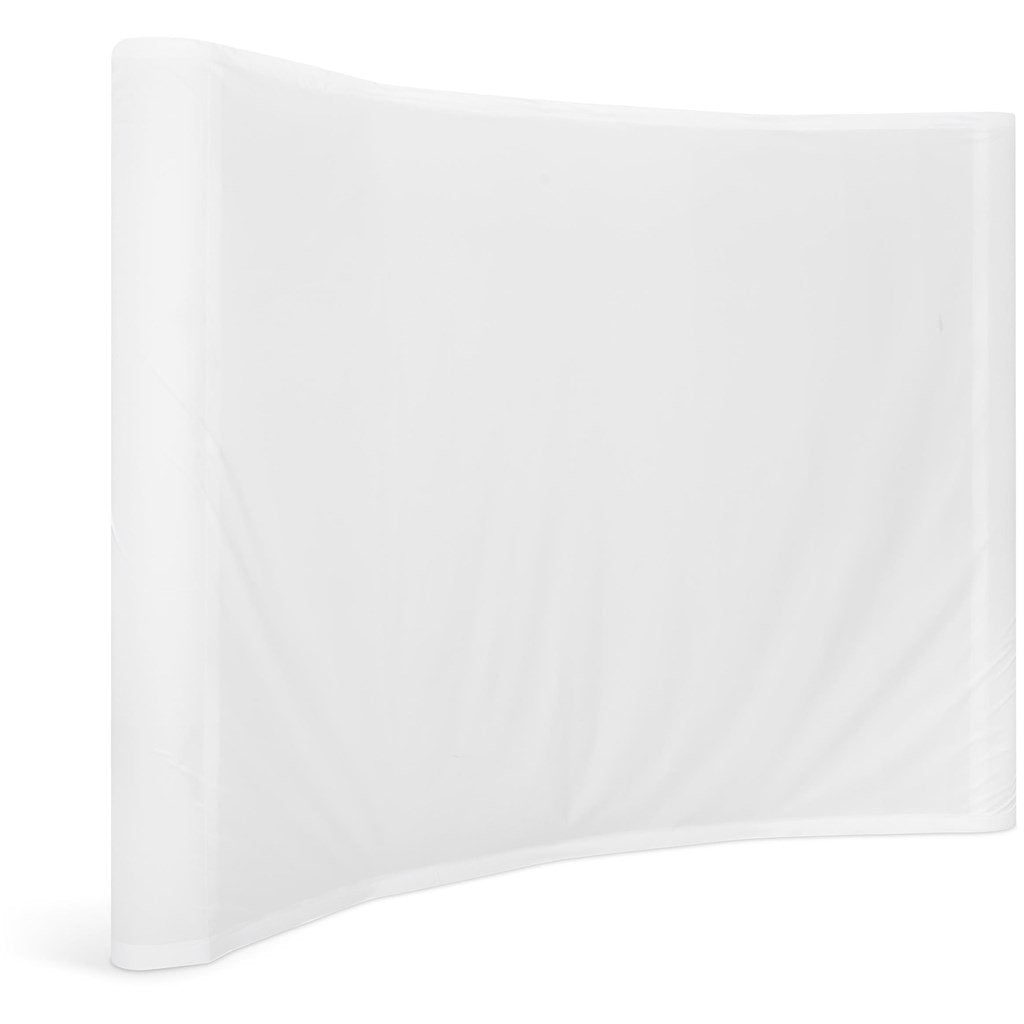 Legend Curved Banner Wall with Wings 2.85m x 2.25m