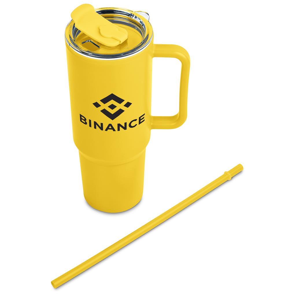 Texas Plastic Double-Wall Mug – 1.2 Litre