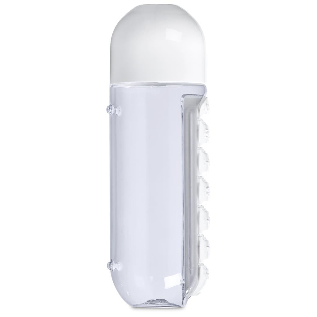 Vita-Stream Pill Box Plastic Water Bottle - 600ml