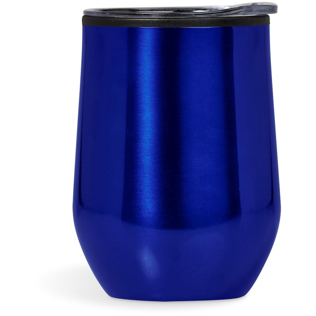 Stainless Steel & Plastic Double-Wall Tumbler - 350ml