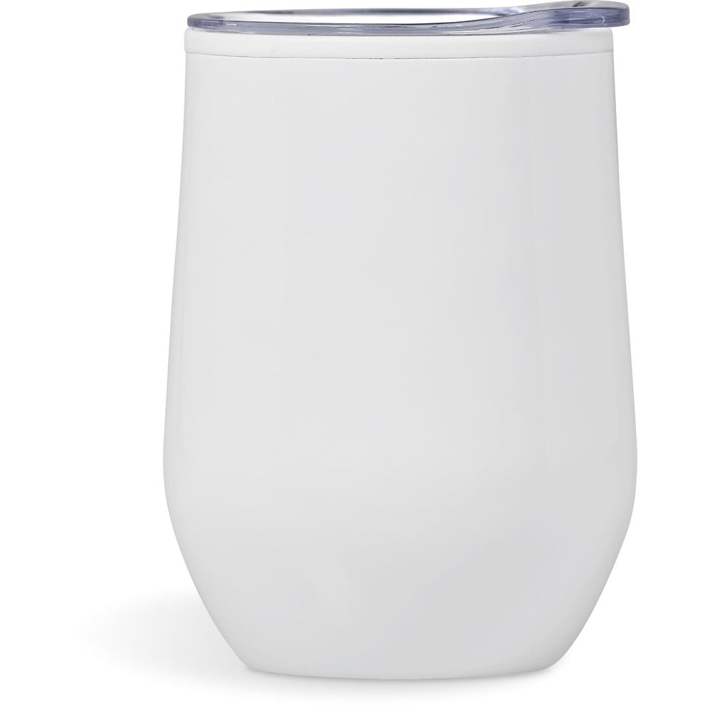 Stainless Steel & Plastic Double-Wall Tumbler - 350ml