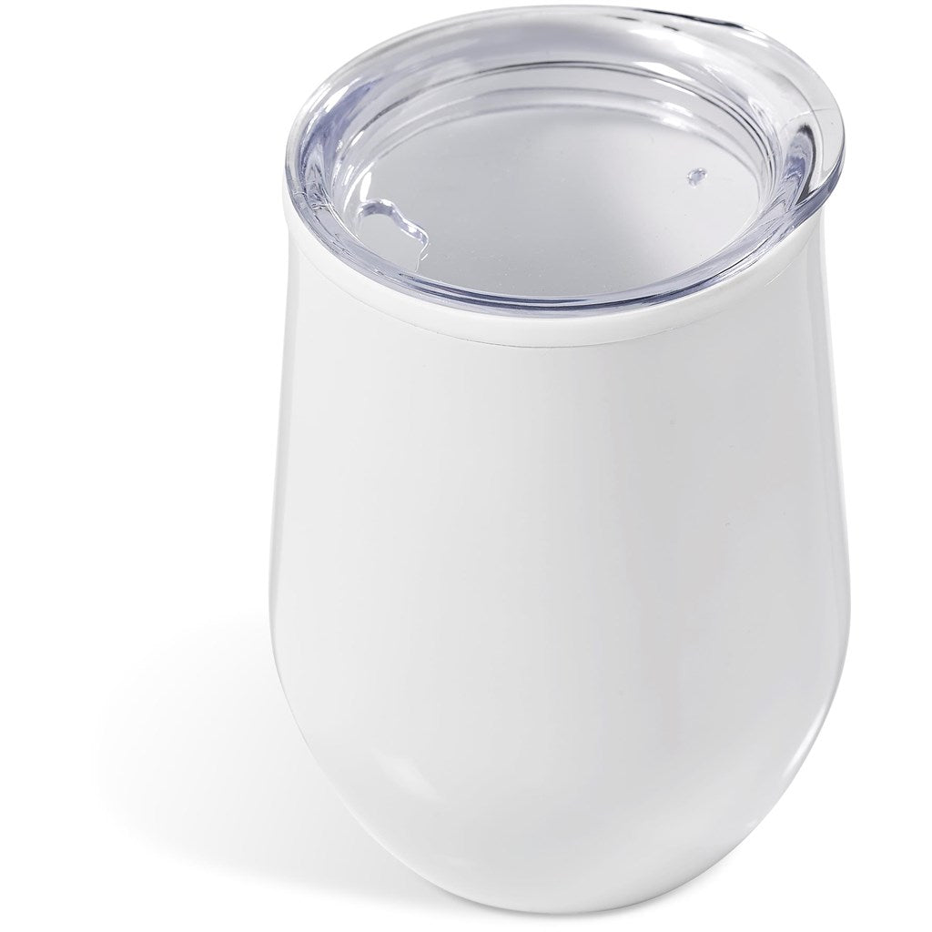 Stainless Steel & Plastic Double-Wall Tumbler - 350ml