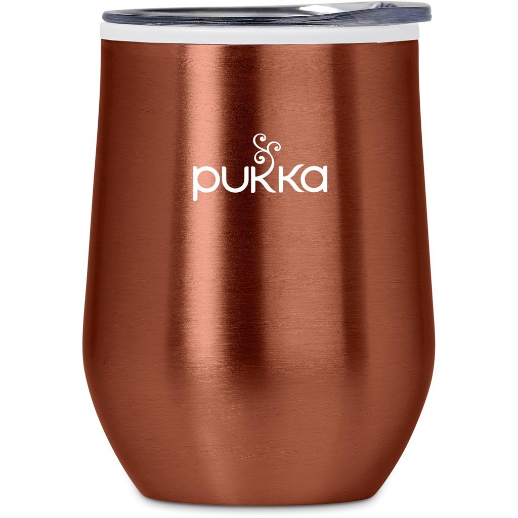 Vogue Madison Stainless Steel & Plastic Double-Wall Tumbler - 350ml