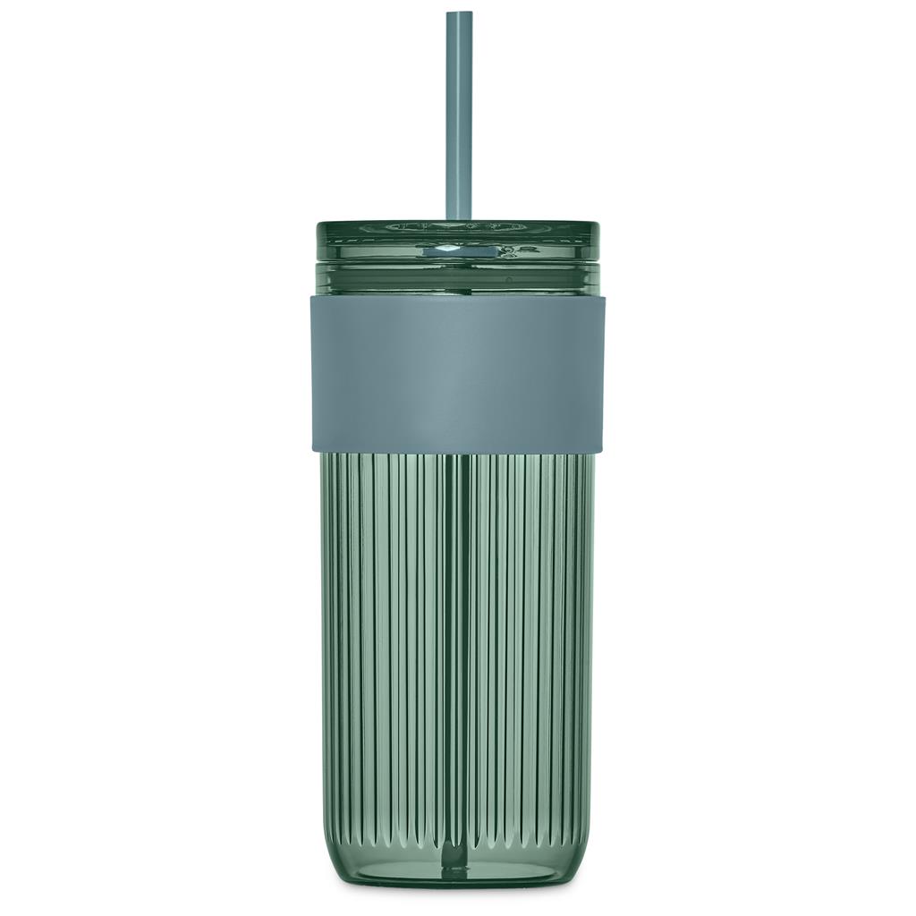 Mayfair Plastic Tumbler & Straw – 650ml