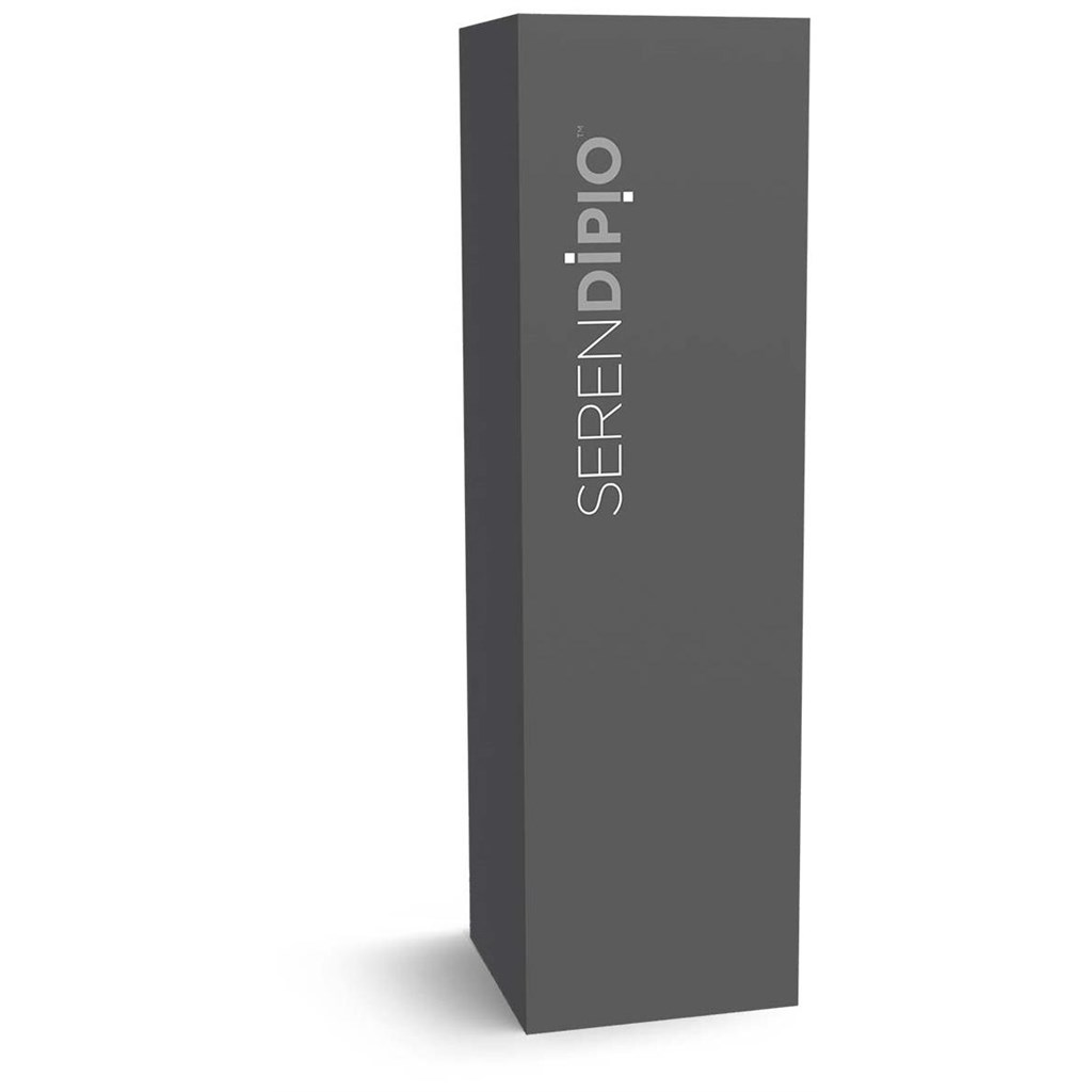 Serendipio Atlantis Stainless Steel Vacuum Water Bottle - 1 Litre - Silver