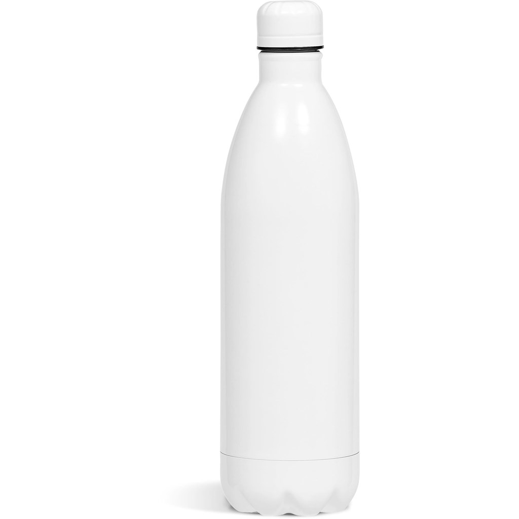 Serendipio Atlantis Stainless Steel Vacuum Water Bottle - 1 Litre - Silver