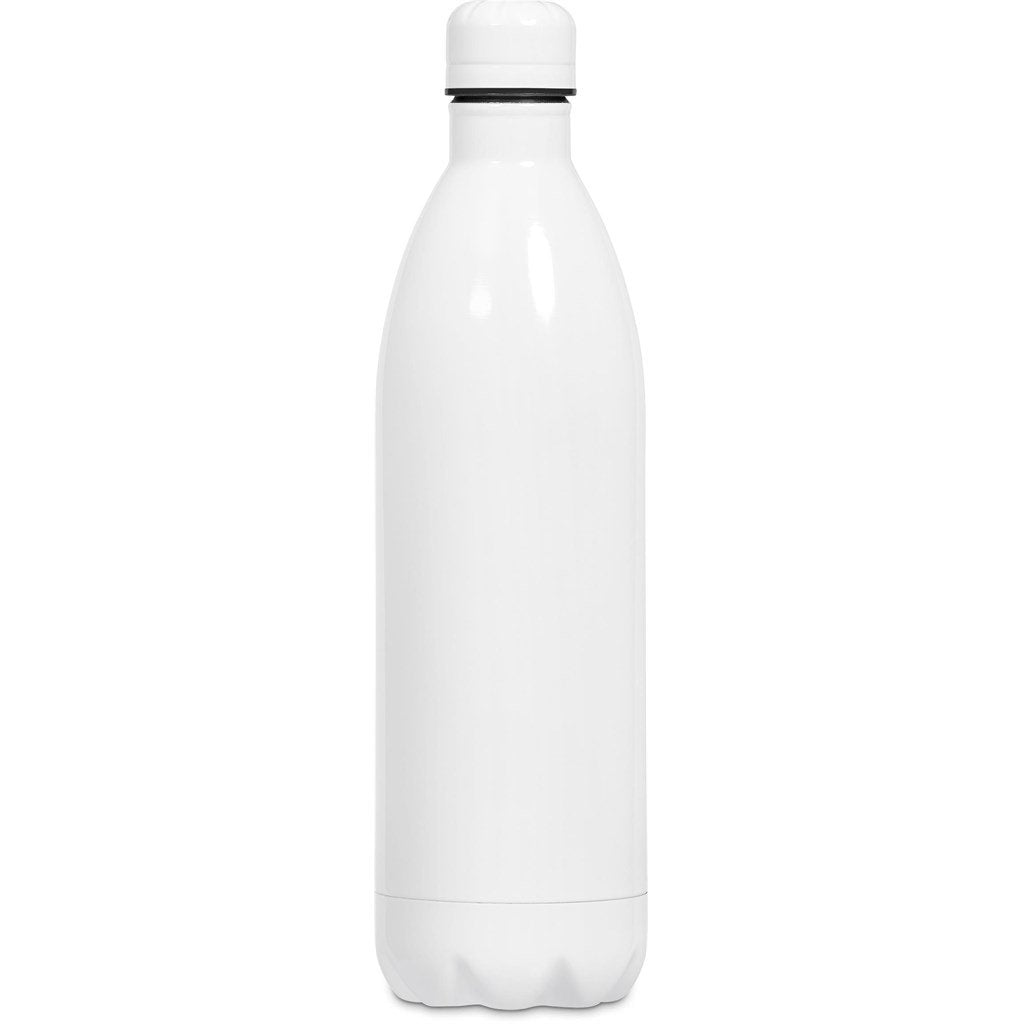 Serendipio Atlantis Stainless Steel Vacuum Water Bottle - 1 Litre - Silver