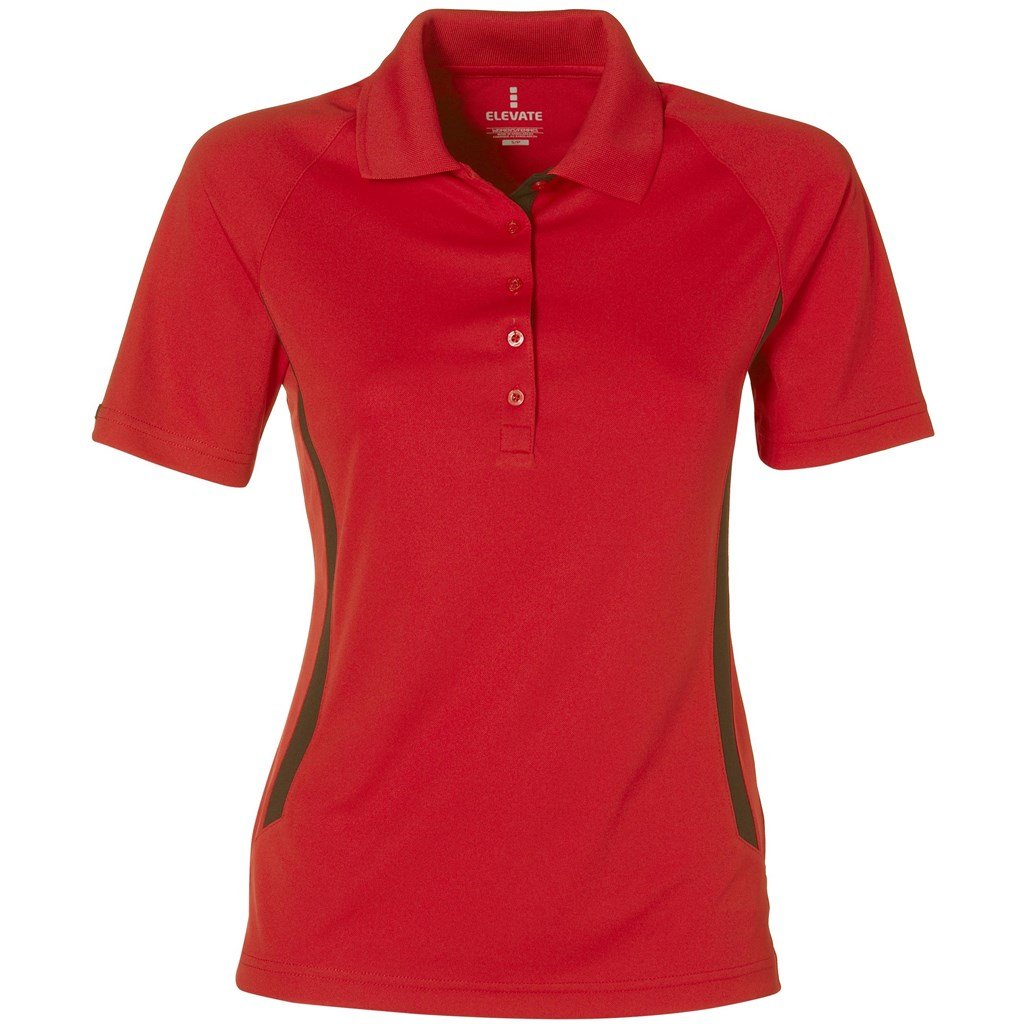 Ladies Mitica Golf Shirt  - White