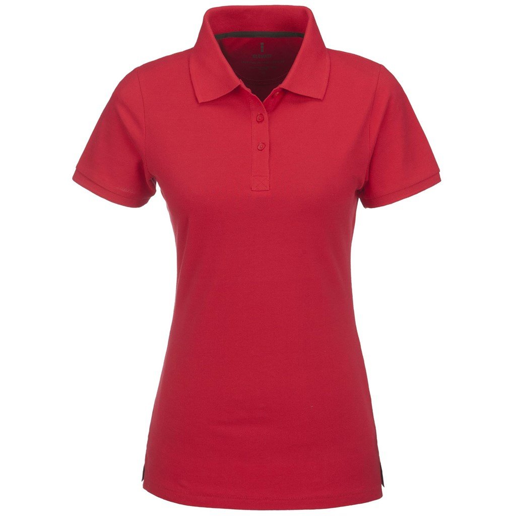 Ladies Calgary Golf Shirt  - White