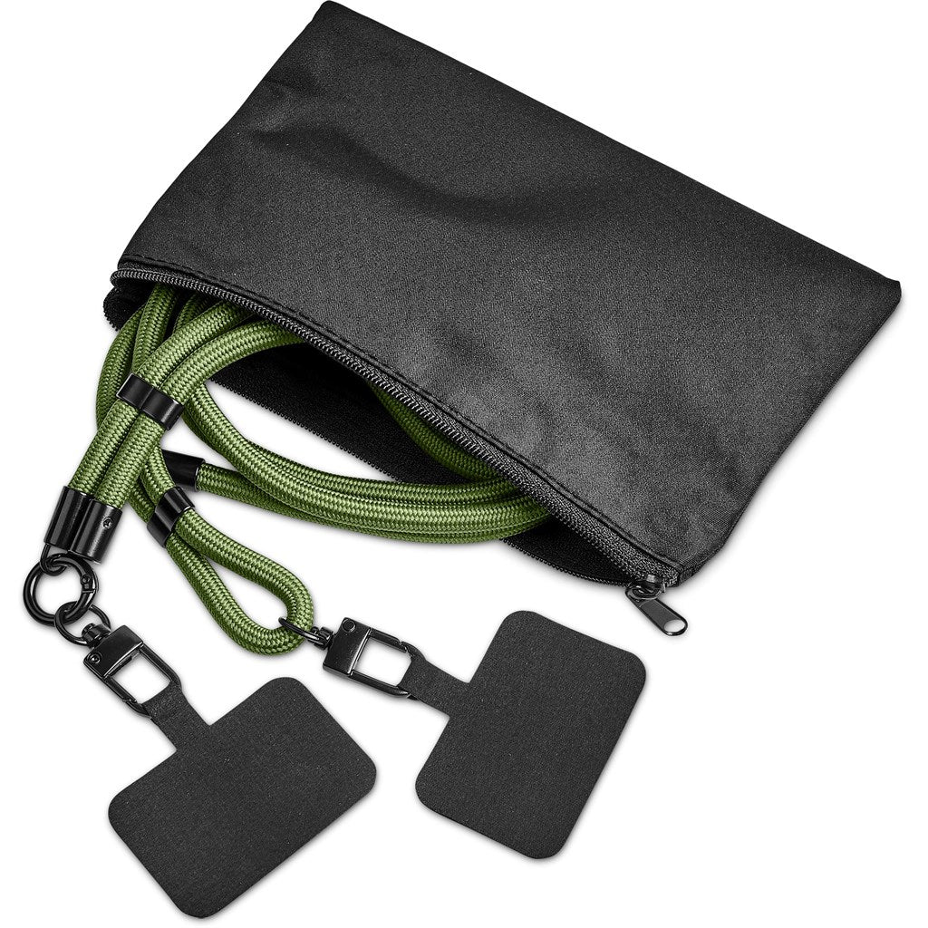 Fusion Crossbody & Wrist Phone Strap Set in Pouch