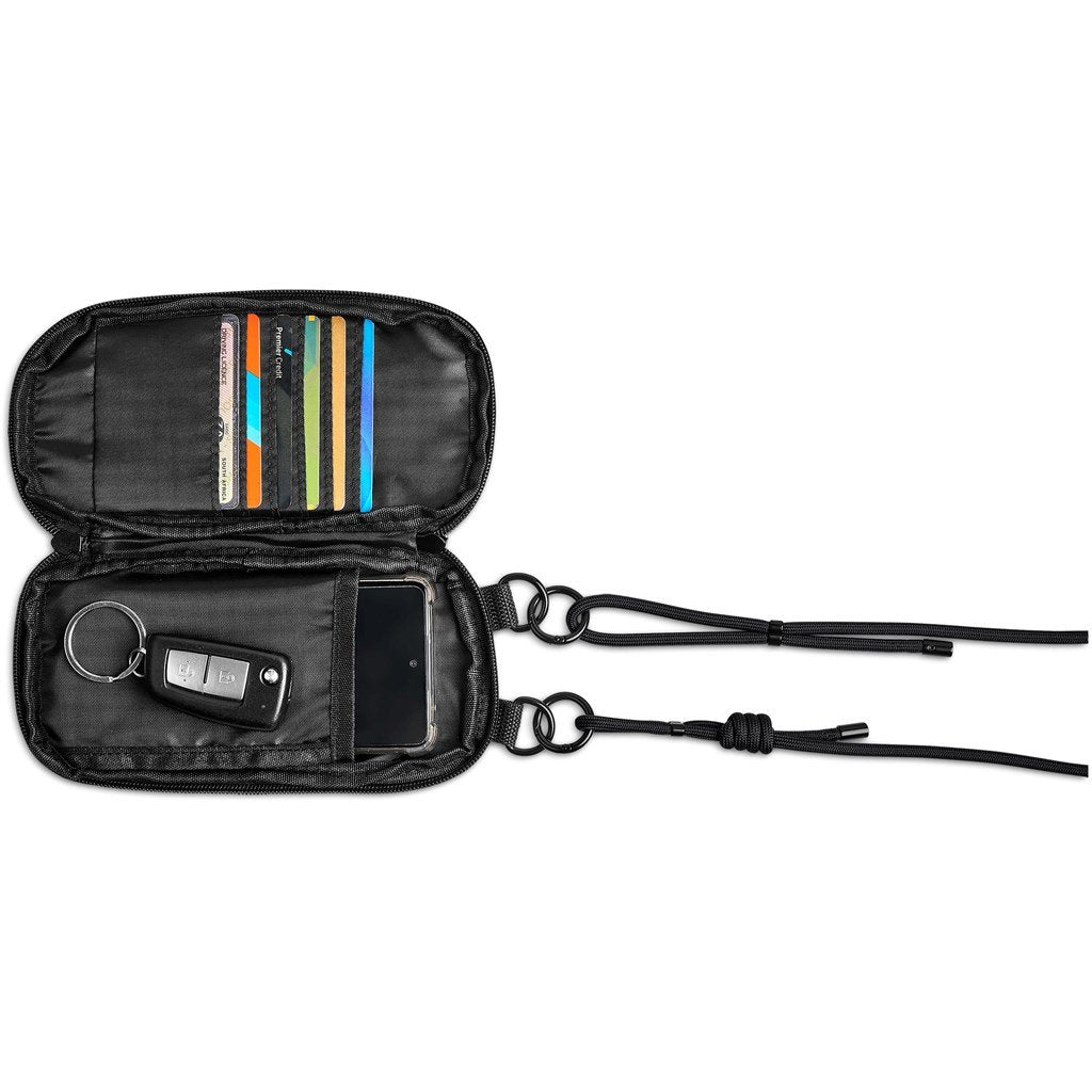 Glam Recycled PET Crossbody Bag & Phone Strap