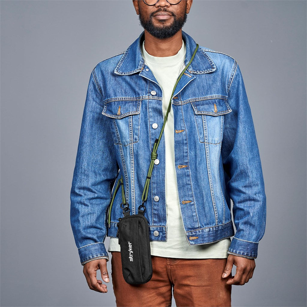 Glam Recycled PET Crossbody Bag & Phone Strap